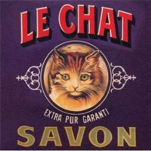  Le Chat Savon, Tabby Cat Note Card, 6x6