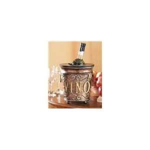   Copper Vino with Grapevine Design Wine Chillers
