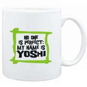  Mug White  No one is perfect My name is Yoshi  Male 