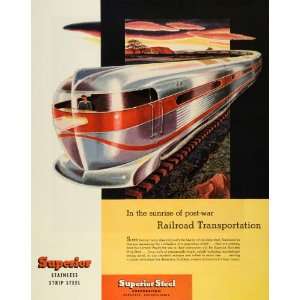   Transportation Trains Locomotive   Original Print Ad