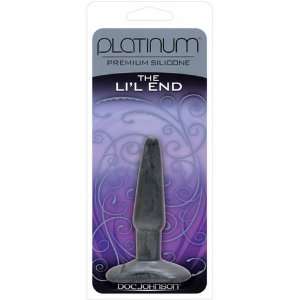  PLATINUM SILICONE THE LIL END   CHARCOAL Health 