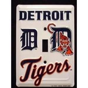    Detroit Tigers Light Switch Covers (single) Plates 