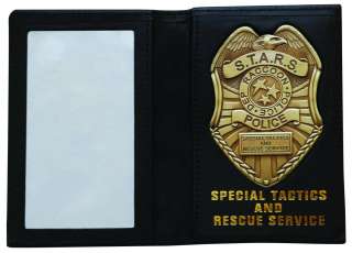 Resident Evil S.T.A.R.S. Badge & Leather Wallet Prop Replica Set 