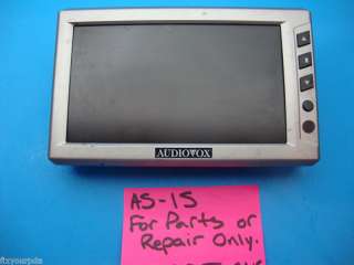 Audiovox LCM500NAV GPSfor Parts/Repair   