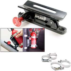 Fire Extinguisher Mount with 2.5 inch Clamps Kit  