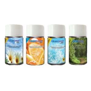  CleanBreeze Automatic Air Freshener Refill 4 Pack