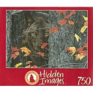  Hidden Images Intent 750 Piece Jigsaw Puzzle Toys & Games