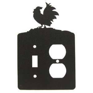 ROOSTER SINGLE LIGHT SWITCH & Outlet Plate Cover 