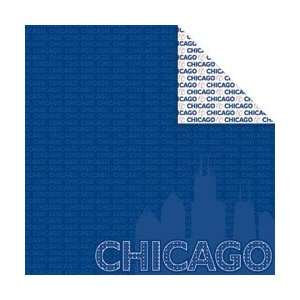  Reminisce Passports Double Sided Paper 12X12 Chicago; 25 