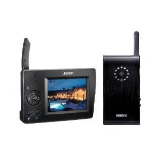   Monitor and Indoor/Outdoor Night Vision Surveillance Camera (Black