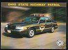 BLUE DOUBLE KEYRING BUCKLE UP AAA & OHIO STATE HIGHWAY PATROL BUCKLED 