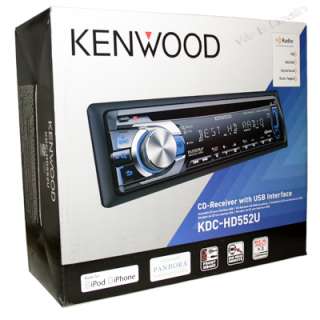   CD Player AM/FM Stereo Receiver HD Radio KDCHD552 019048196798  