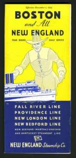 SHIP SCHEDULES AND FARES NEW ENGLAND STEAMSHIP COMPANY, BOSTON NEW 
