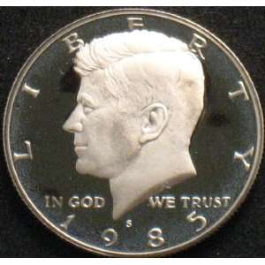  1985 Kennedy Proof Half Dollar 