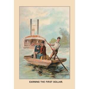 Earning the First Dollar (Abe Lincoln) 20x30 poster 