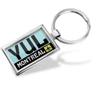 Keychain Airport code YUL / Montreal country United States   Hand 