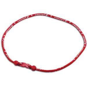 Phiten Titanium Necklace ( sz. 18, Red ) Health 