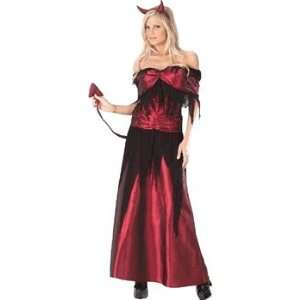  Sexy Devil Temptress Costume for Women Size 2 8 