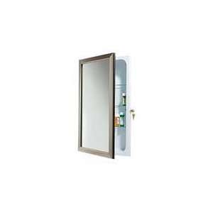  625N244SNCL Recessed Bath Cabinet. SECURITY CABINET WITH KEY LOCK 
