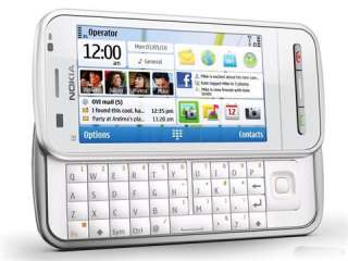 New Original Nokia C Series C6 00   white (Unlocked) Smartphone 
