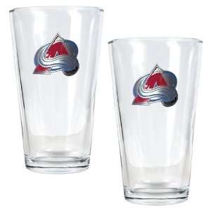   Avalanche 2pc Pint Ale Glass Set   Primary Logo