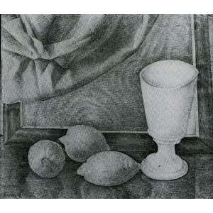   Diego Rivera   24 x 20 inches   Still Life With Lem