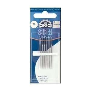  DMC Chenille Hand Needles Size 22 6/Pkg 1768 22; 12 Items 