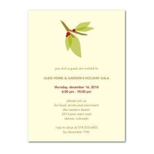  Corporate Holiday Party Invitations   Festive Berries By 