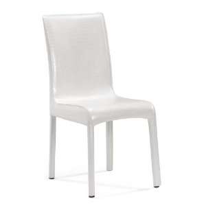  Zuo Modern Vick Dining Chair White   102261 Everything 