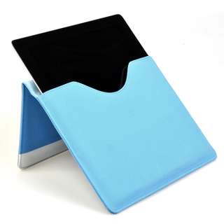 Blue Magnetic Portable Leather Smart Slim Case Cover Pouch Sleeve for 