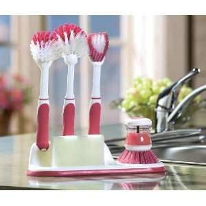   Cleaning Brushes Set W/ Caddy by Winston Brands