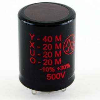 NEW   JJ 40/20/20/20uF @ 500V multisection electrolytic can tube amp 