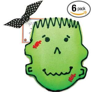 Traverse Bay Confections Hand Decorated Frankenstein Cookie, 3 Ounce 