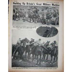   1915 WW1 French Soldier Boat Horses Scottish Boys Army