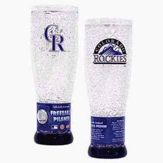  Duckhouse Colorado Rockies MLB Crystal Pilsner Glass 