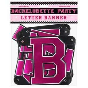 Bachelorette Party Letter Banner