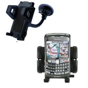   Windshield Holder for the Blackberry 8310   Gomadic Brand Electronics