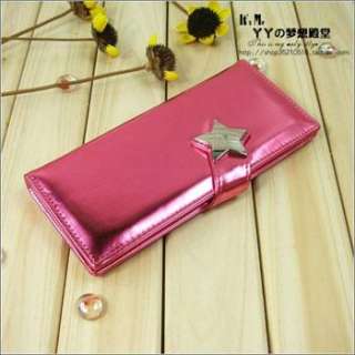 New Womens Girls Two   fold Bag Long Clutch Wallet Case Purse (4More 