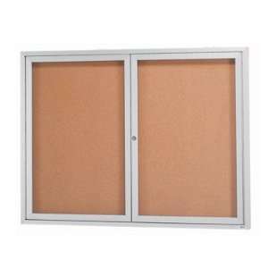  Aarco DCC3648R Bulletin Board, 48W x 36H, enclosed face 