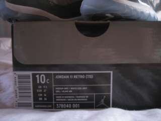 NEW Nike Air Jordan 11 XI (TD) COOL GREY XII CONCORD 10C FREE 