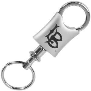  Long Beach State 49ers Brushed Metal Valet Keychain 