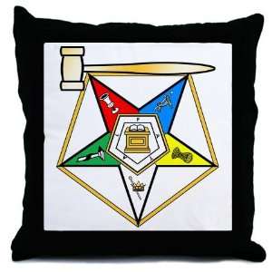  Past Grand Matron Freemasonry Throw Pillow by  