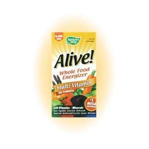  Natures Way   Alive Iron Free, 30 tablets Health 