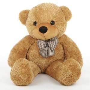   Cuddles Cute and Cuddly Plush Amber Teddy Bear 30in Toys & Games