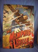   BELLE AIRPLANE 40S WAR MOVIE METAL TIN SIGN 1944 bomber army air force