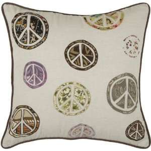 Peace Symbol Pillow 