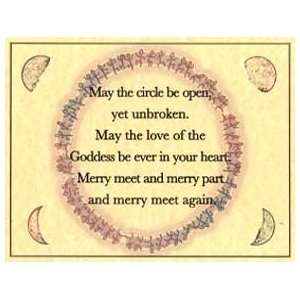  May The Circle Be Poster parchment 
