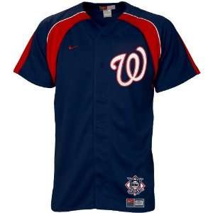   Youth Navy Blue Home Plate Baseball Jersey