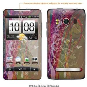   Skin Sticker forSprint HTC Evo 4G case cover Evo4G 274 Electronics