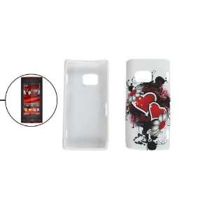   Heart Soft Plastic Protector for Nokia X6 Cell Phones & Accessories